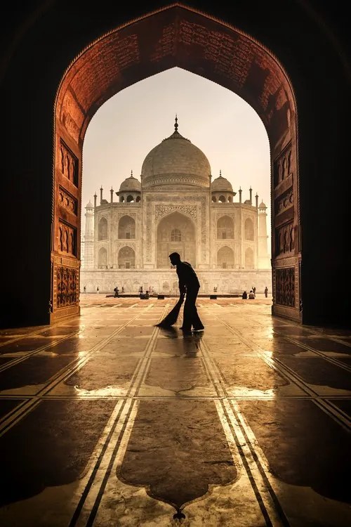 Fotografie taj mahal cleaner, Pavol Stranak