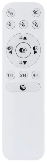 Plafonieră LED dimabilă cu ventilator Globo 03628B LED/30W/230V + telecomandă