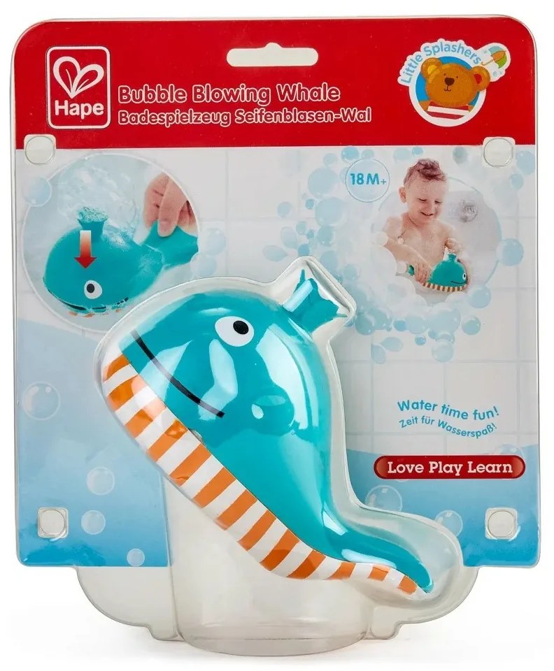 Hape Jucării de apă Balenă cu spumă