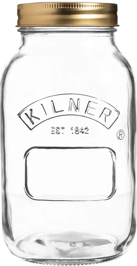 Borcan din sticlă Kilner, 1 L