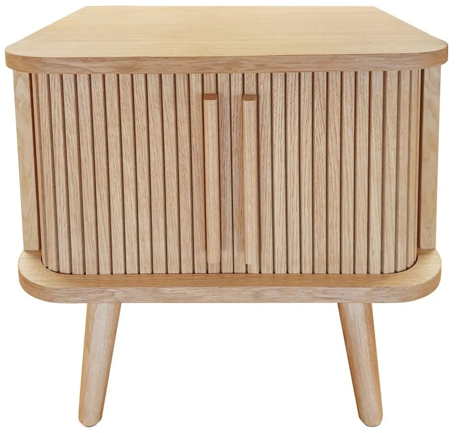Noptieră cu aspect de lemn de stejar Rove – Woodman