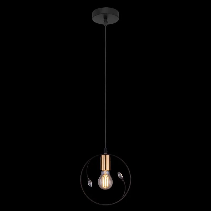 Pendul design modern VIGO negru 15346-1 GL
