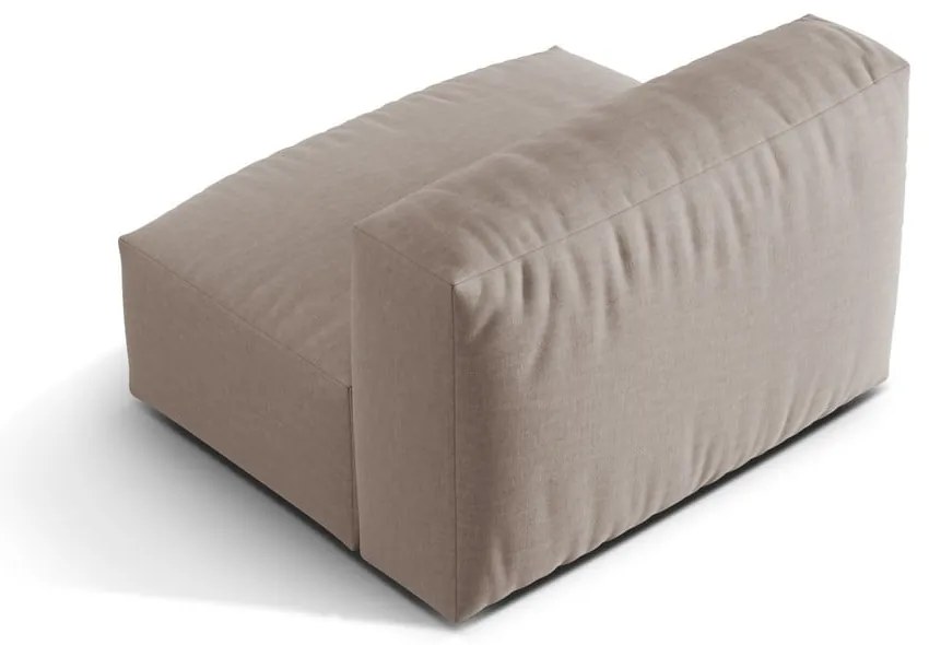 Modul pentru canapea modulară bej (de mijloc) Martina – Micadoni Home