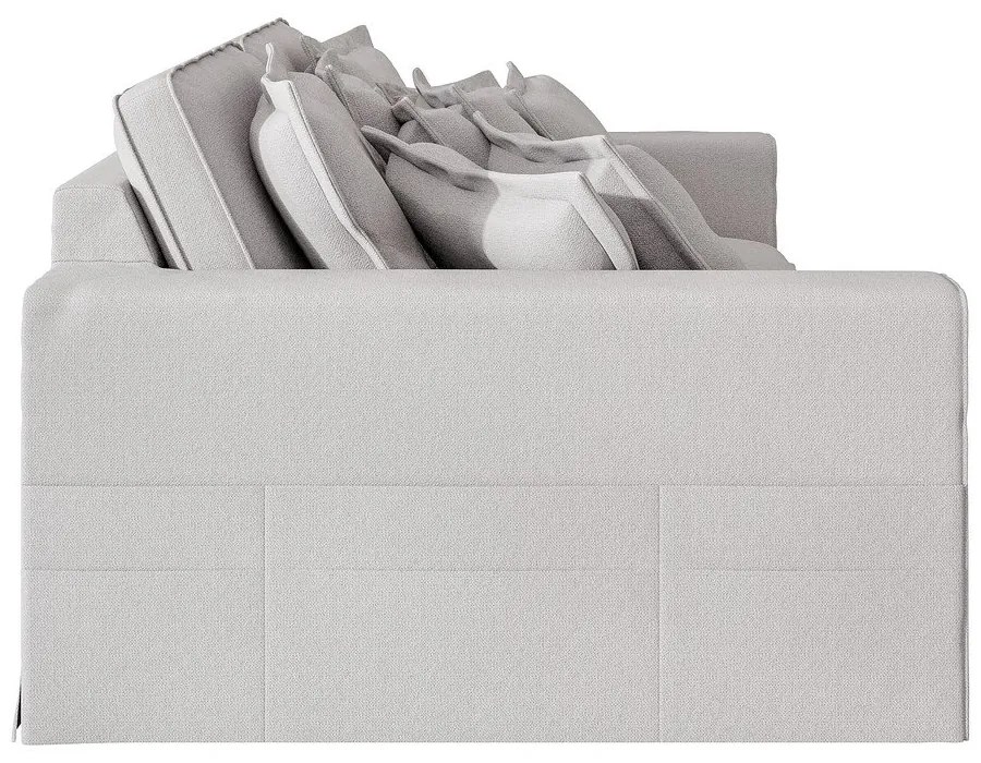 Canapea albă 236 cm Nora – Ropez