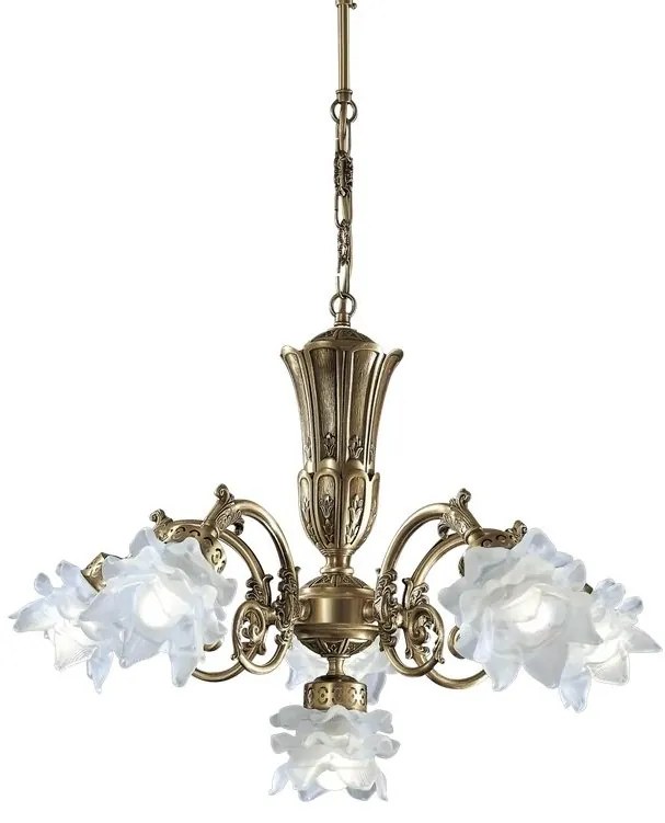 Candelabru 5 brate LUX design clasic realizat manual Michela