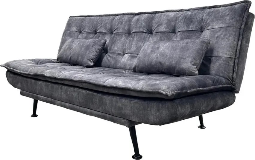 Canapea extensibila, Catifea Gri JAZZ 195cm