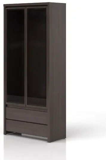 Zondo Vitrină Kaspian REG2W2S (Wenge). 735084