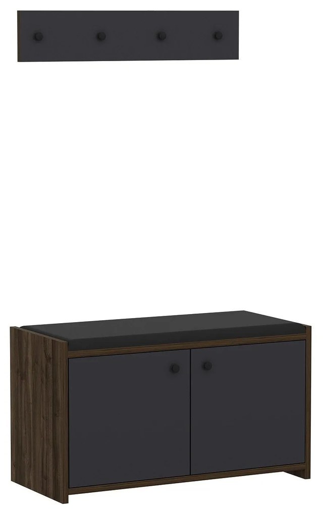 PANTOFAR Zen Shoe Cabinet, Alb, 35x45x80 cm