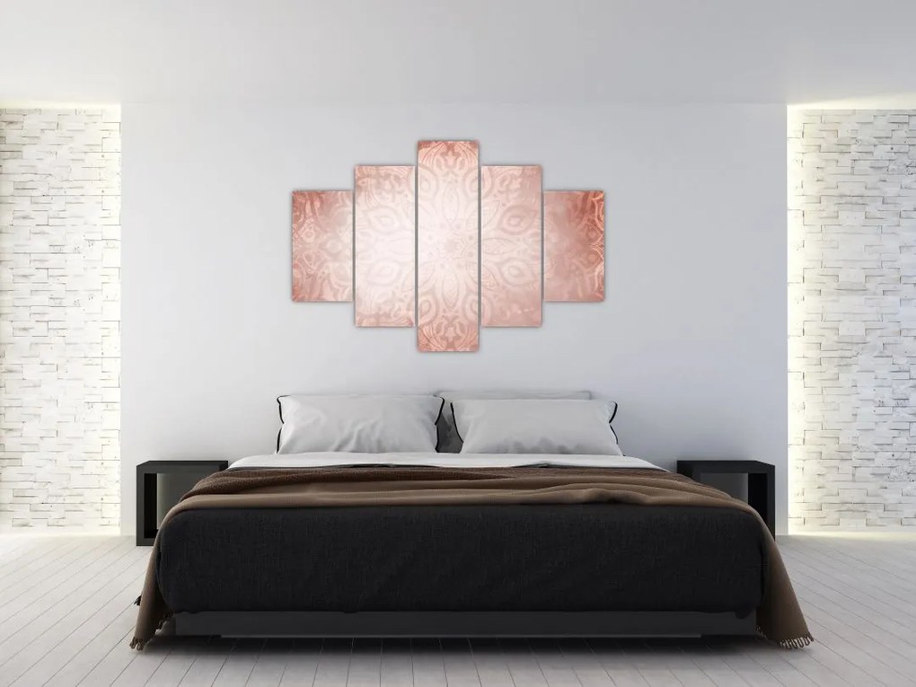 Tablou - Mandala roz (150x105 cm)