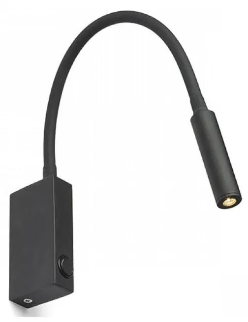 Veioză LED flexibilă de perete RED-Design Rendl-R12945 EKE LED/3W/230V negru