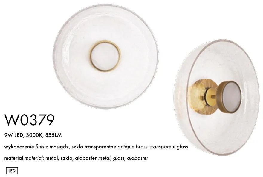 Aplica de perete LED moderna Signature 35cm