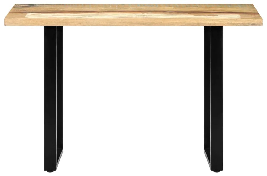 285836 vidaXL Masă de bucătărie, 120 x 60 x 76 cm, lemn masiv reciclat