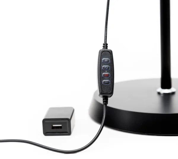 Lampadar LED dimabil SIGNUS LED/10W/230V 3000/4500/6500K negru