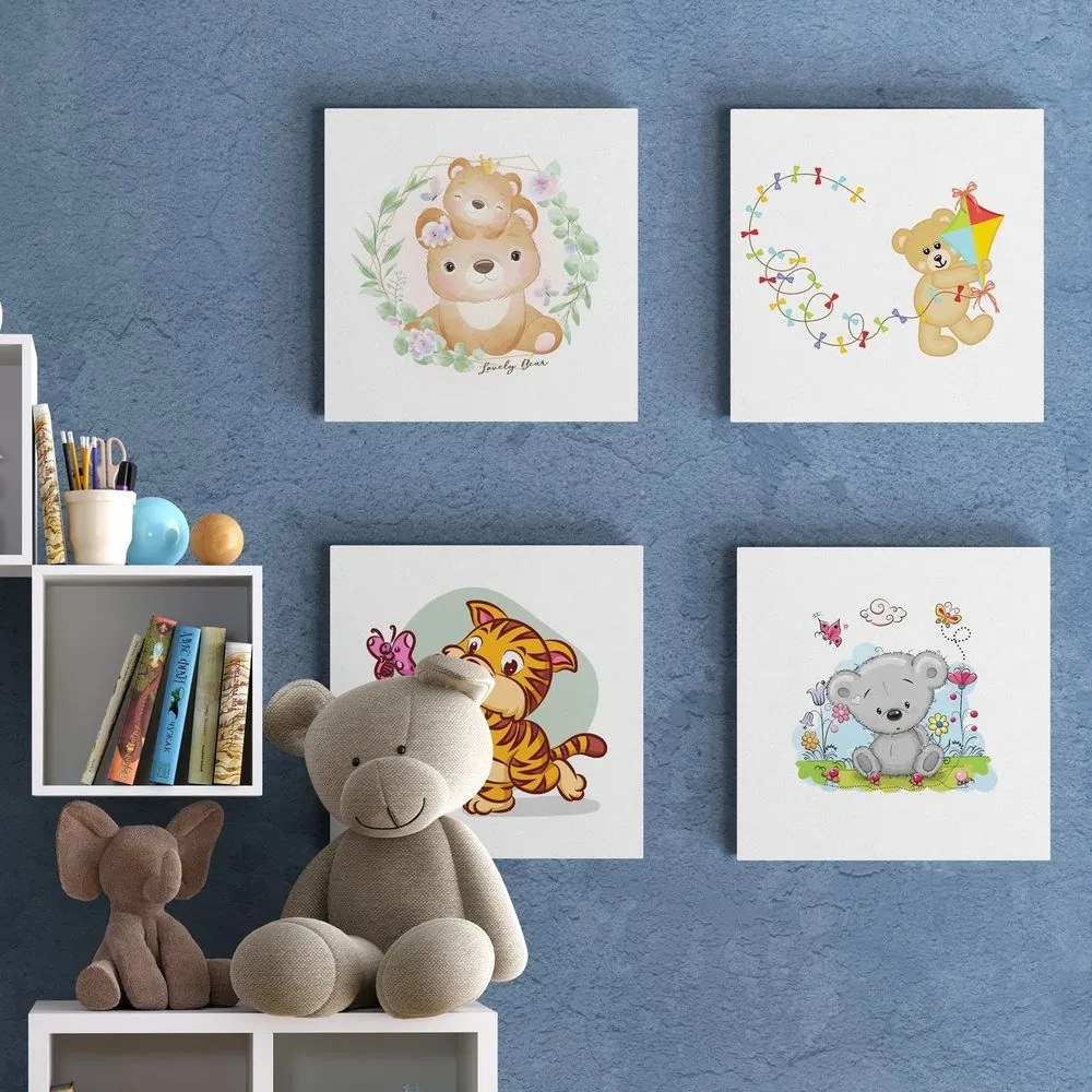 Set tablouri animăluțe pentru copii