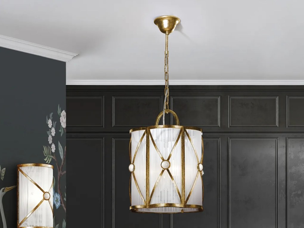 Lustra suspendata design retro decorativ Esparta