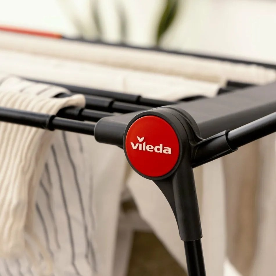 Vileda Uscător de rufe Infinity FLEX Negru 30 m