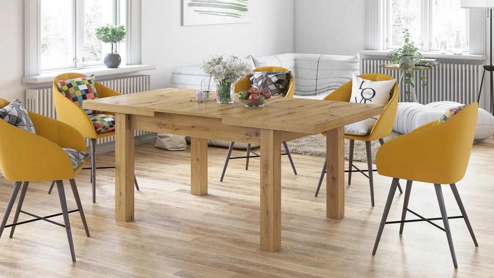 Mazzoni ROYAL Stejar Artisan - MASĂ EXTENSIBILĂ PÂNĂ LA 2,7 m