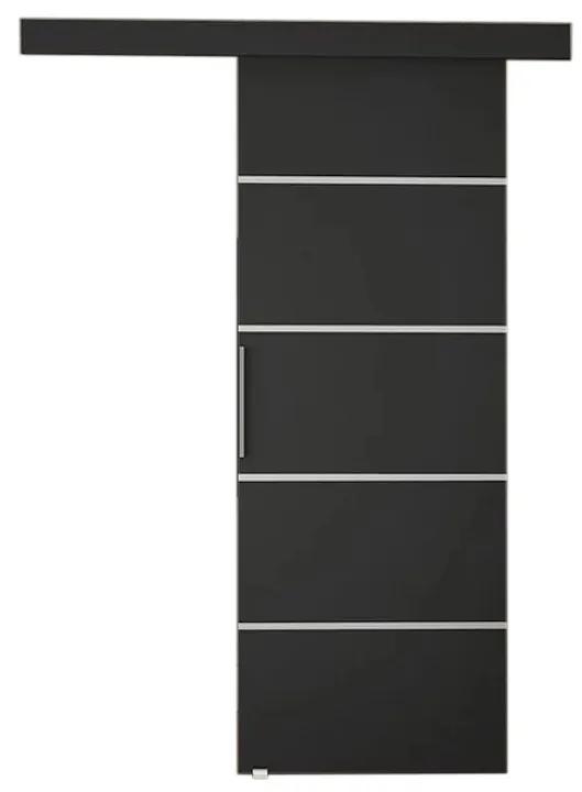 Supermobel Ușă glisantă MARTI III, 96,5x205, negru