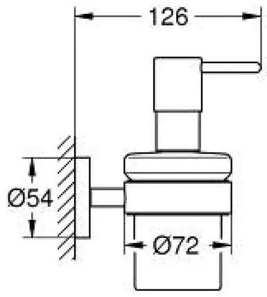Dozator sapun Grohe Essentials crom lucios
