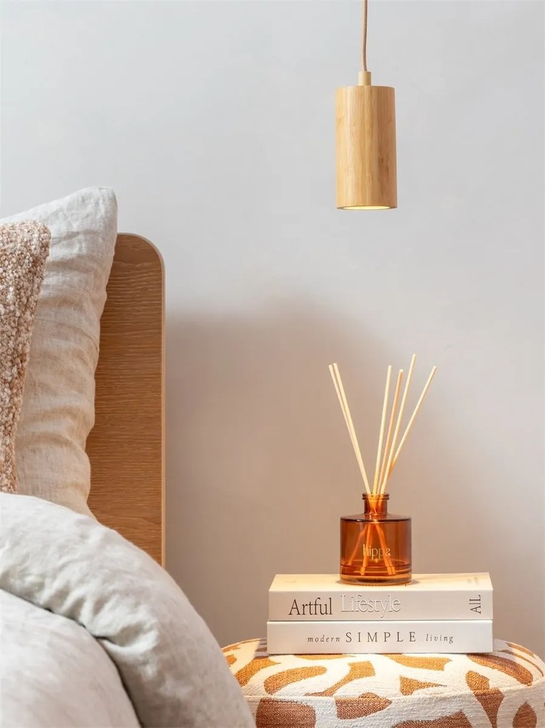 Pendul cu Spot din bambus natur Java