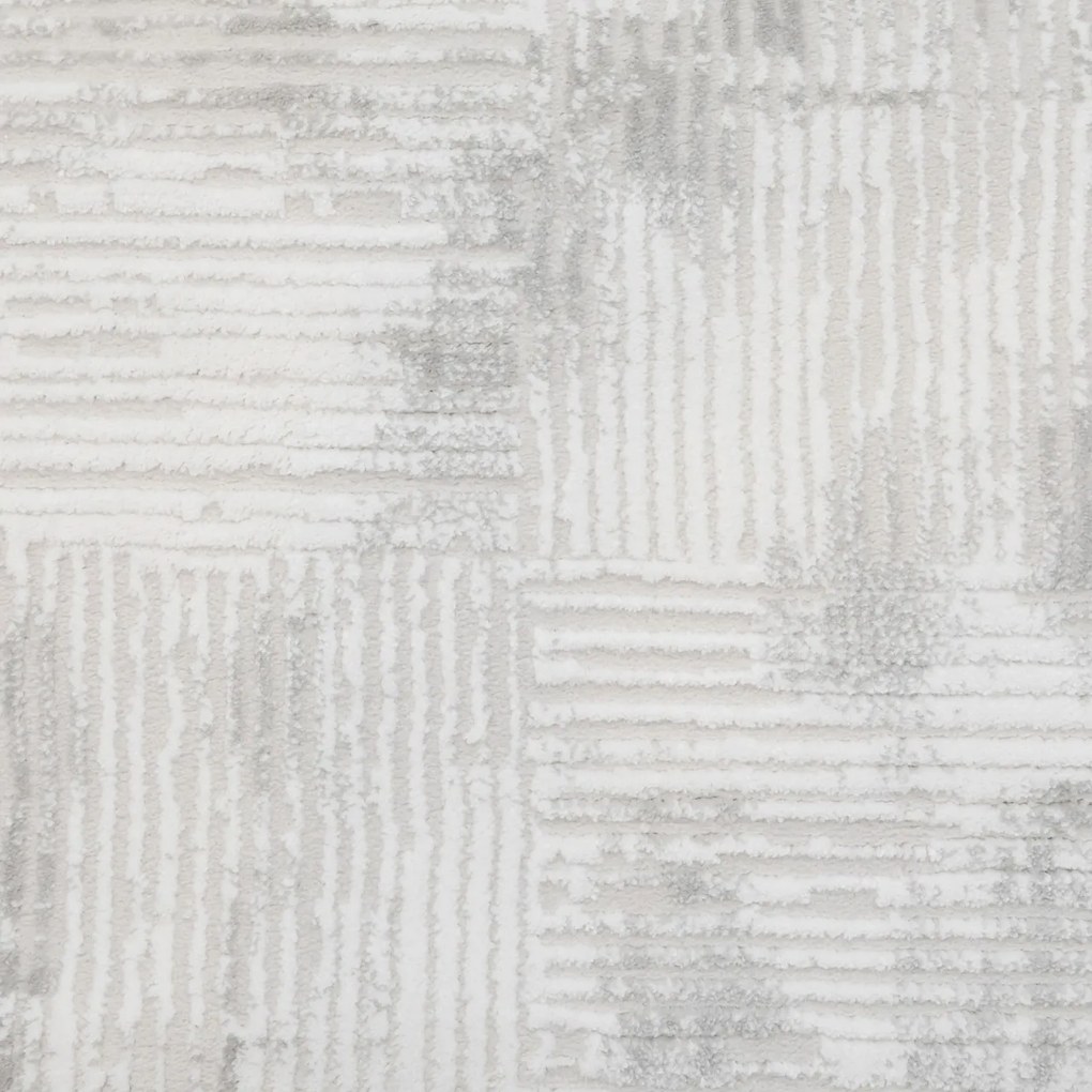 Covor Modern Living, Dormitor Dreptunghiular Porto 0572A Gri (Alege dimensiunea: 125 x 200)