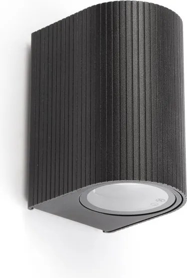 Aplica perete exterior IP64, 1xGU10 ESTELA negru