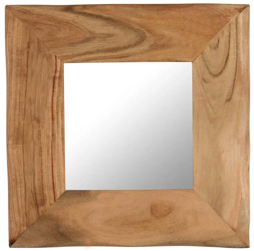 Oglinda cosmetica, 50 x 50 cm, lemn masiv de acacia 1, 50 x 50 cm