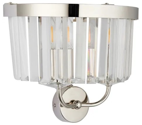 Endon 106448 - Aplica de perete CHESTERFIELD 2xE14/6W/230V, crom lucios