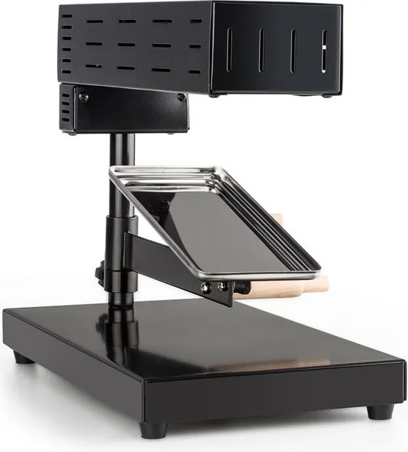 Klarstein Appenzell 2G tradițional raclett 600 W în picioare de metal, negru