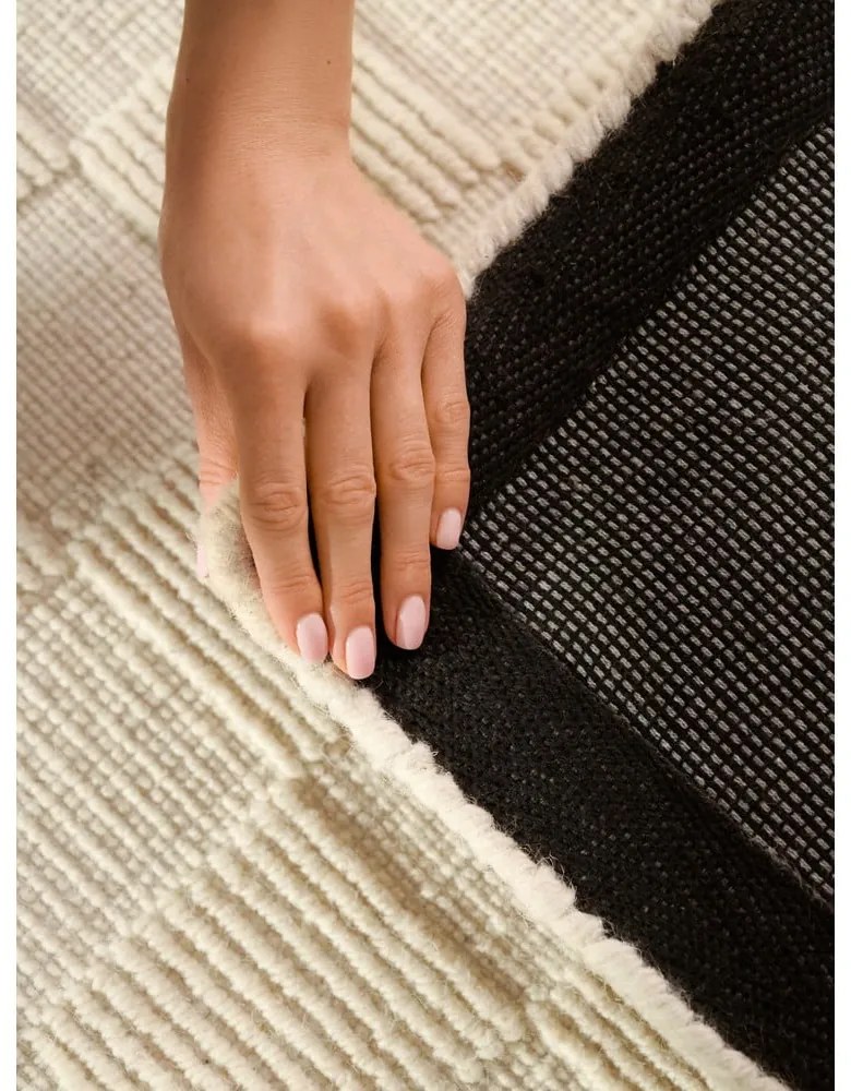 Covor tip traversă crem țesut manual din lână 80x200 cm Scala – Villeroy&amp;Boch