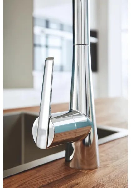 GROHE 32294002 - Baterie pentru chiuvetă Zedra, 401 mm, crom lucios