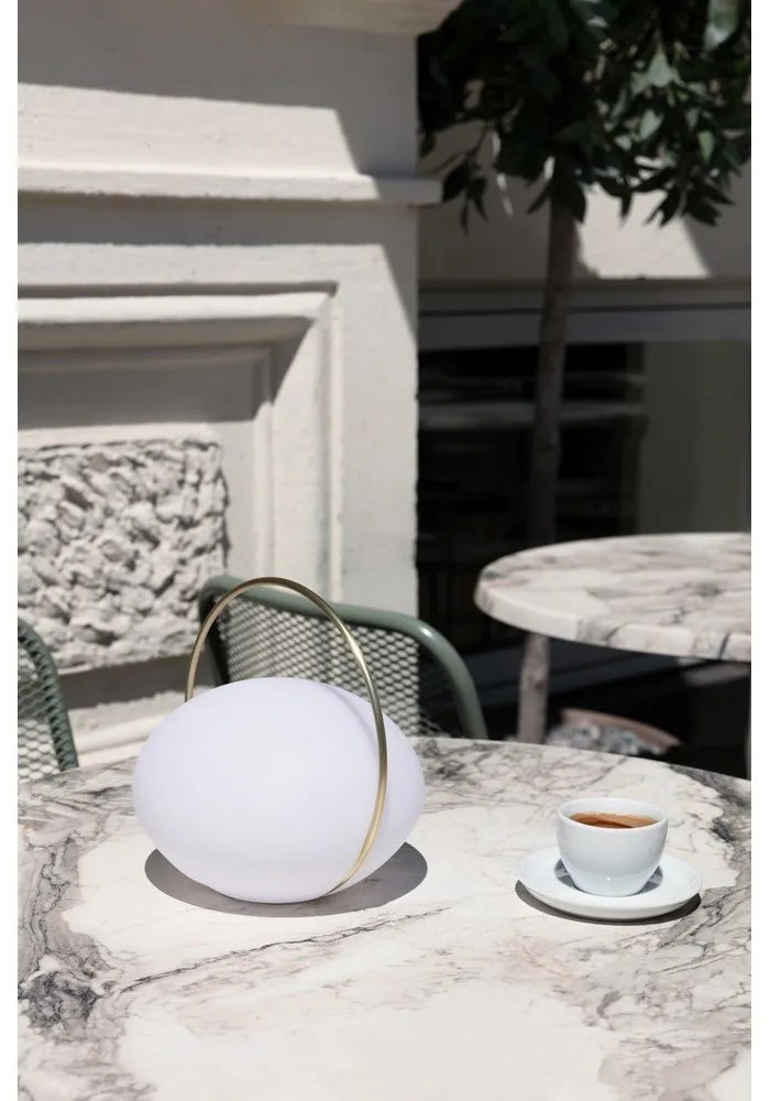 Veioză albă LED cu intensitate reglabilă (înălțime 19 cm) Orbit – UMAGE