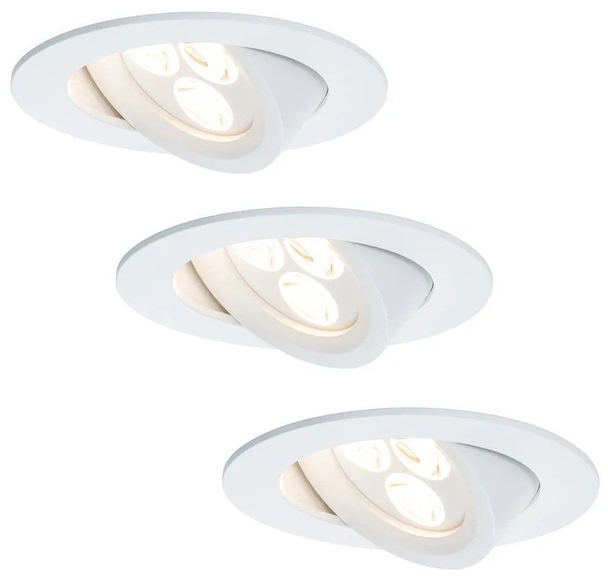 Paulmann 92689 - SET 3xLED Lampă încastrată PREMIUM LINE 3xLED/7,5W/230V