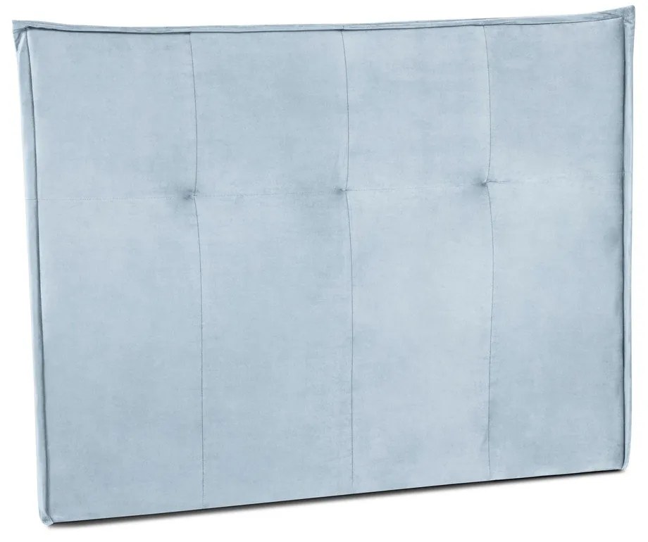 Tăblie de pat albastru-deschis 180x120 cm Monica – Milo Casa