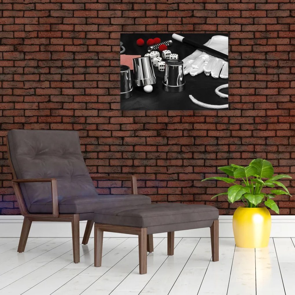 Tablou cu uneltele de magie (70x50 cm)