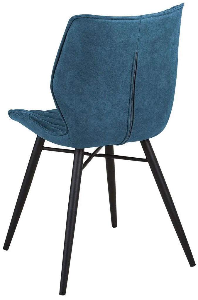 Set 2 buc. scaune pentru sufragerie Lissa (albastru). 1009994