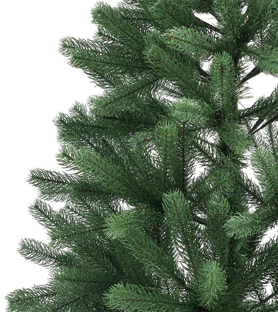 Umelý vianočný stromček Talvi 140 cm zelený s čiernym stojanom