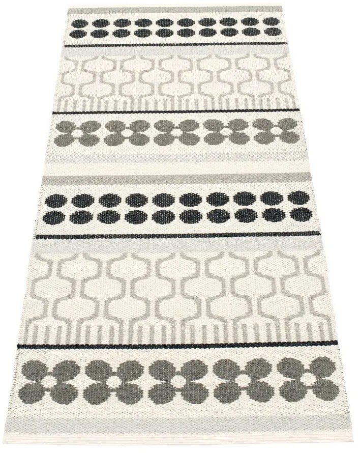 Covor tip traversă pentru interior și exterior gri/crem 70x180 cm Asta Warm Grey – Pappelina