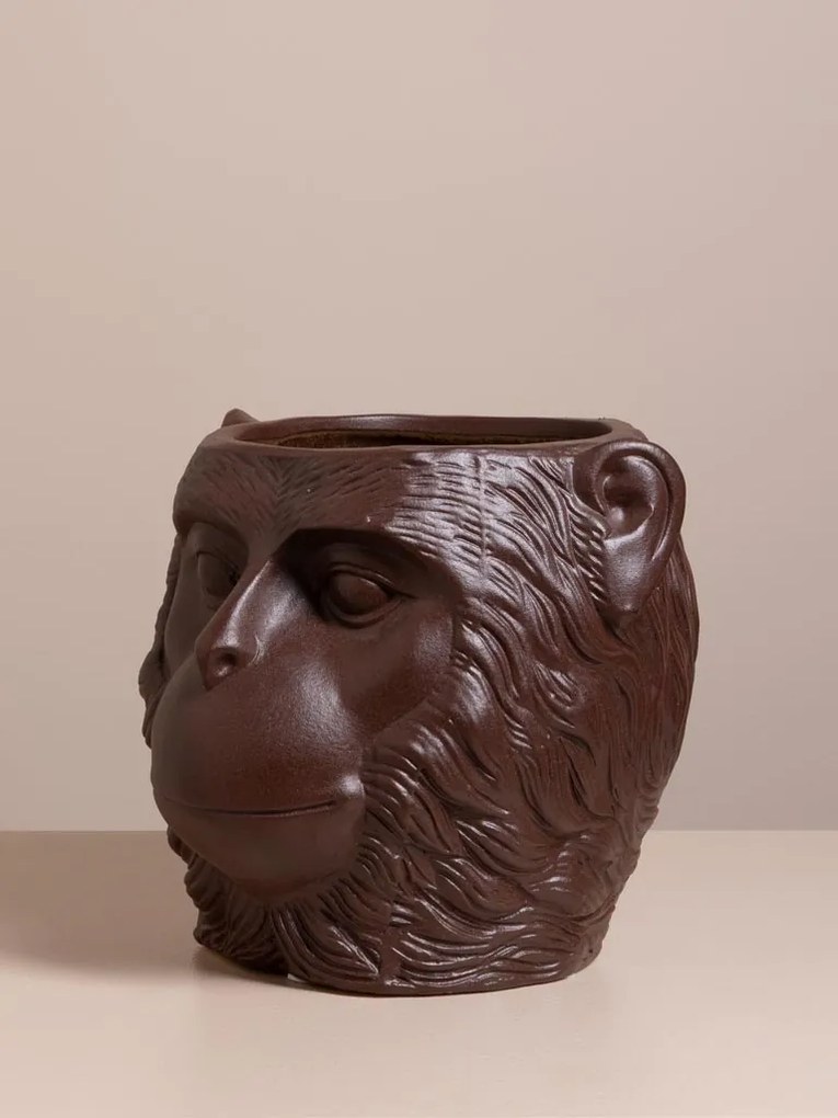 Vas decorativ din ceramică ⌀ 25.5 cm, „Primate”