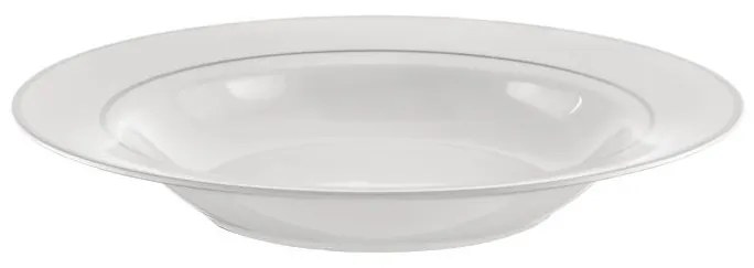 Farfurie adanca 23cm Aura Silver