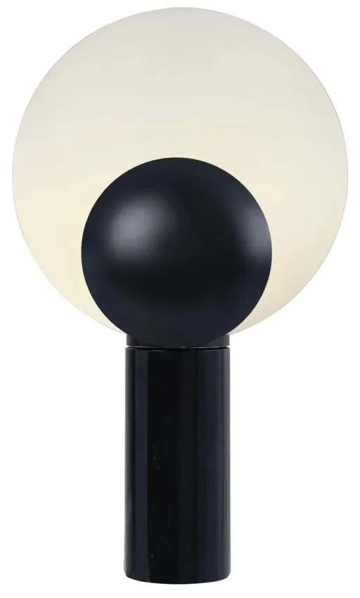 Veioza, lampa de masa design modern Caché negru mat