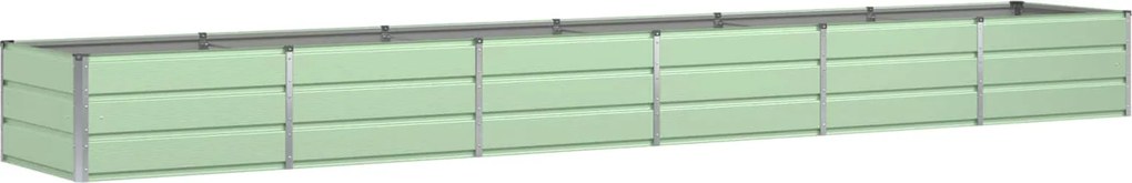 vidaXL Jardinieră Verde 480 x 80 x 45 cm Oțel