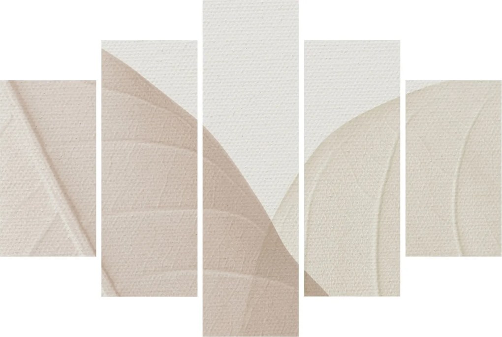 Tablou - Frunze texturate (150x105 cm)