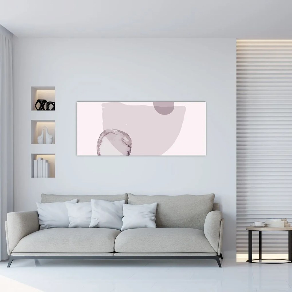 Tablou - Minimalism violet N⁰2 (120x50 cm)
