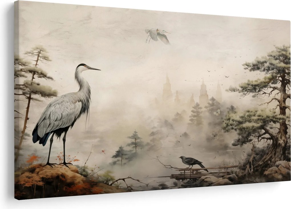 Tablou - Desen animat peisaj (90x60 cm)
