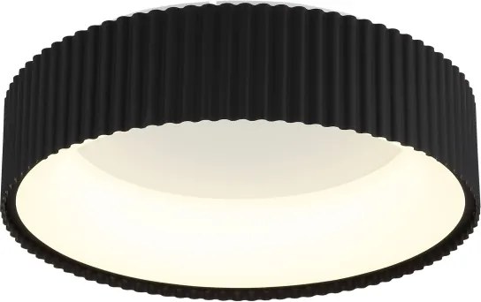 Globo 15924DS-LED Plafonieră KEMP LED/45W/230V 2700/4000/6000K Ø 46 cm negru