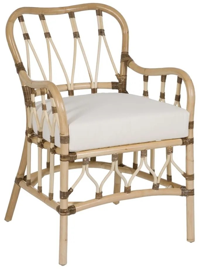 Fotoliu în culoare naturală țesut – Ixia