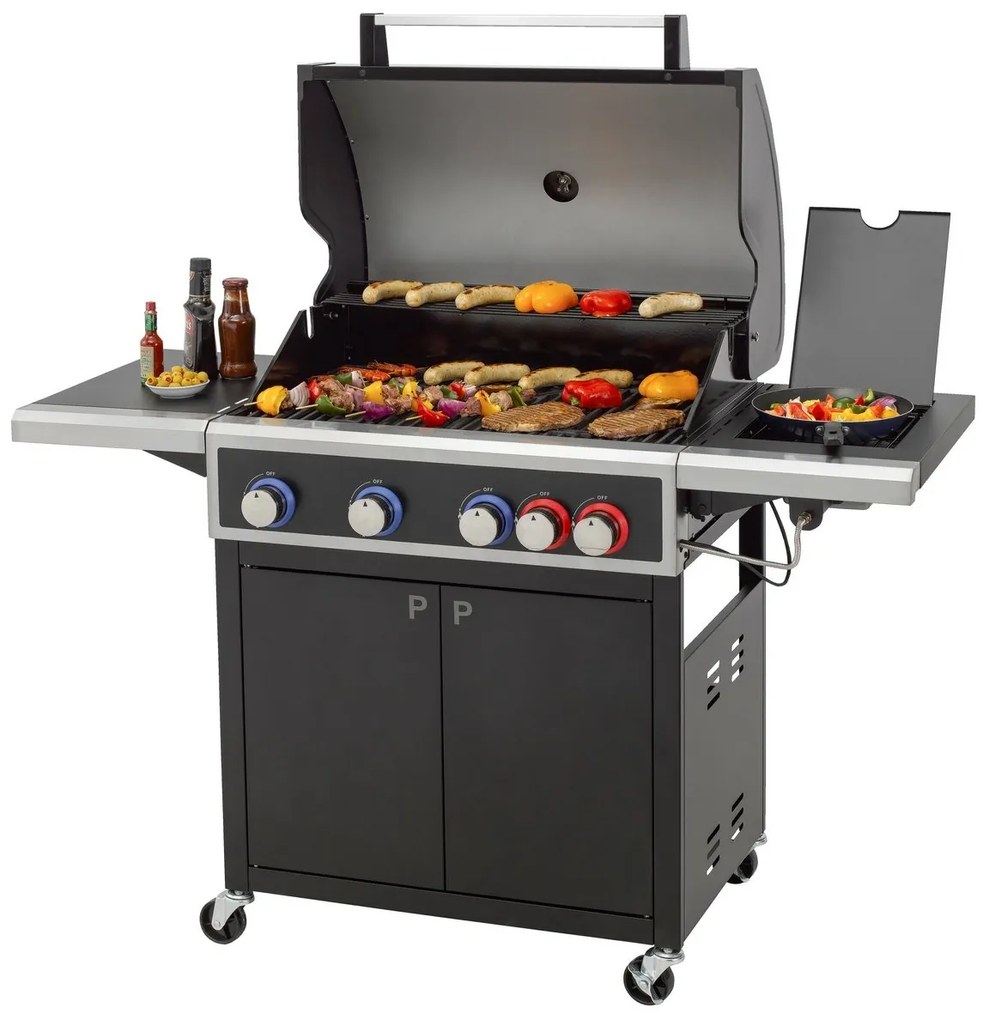 Tepro 3303 Grătar cu gaz Keansburg 4, 4 arzătoare,138 x 63 x 114 cm