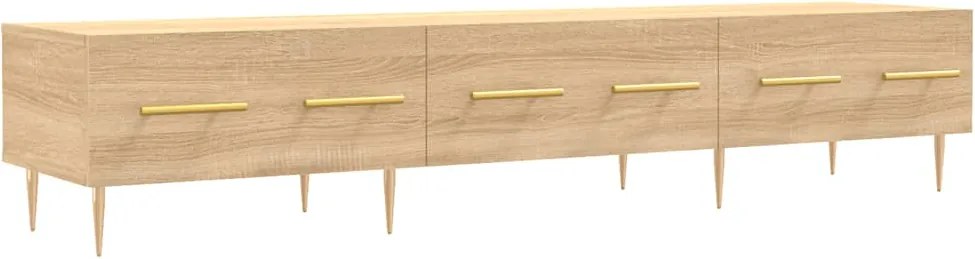 vidaXL Dulap TV, stejar sonoma, 150x36x30 cm, lemn prelucrat