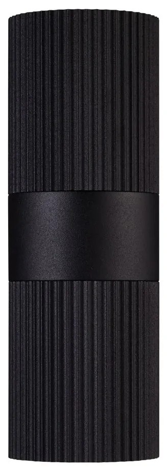 Aplica de perete exterior IP54 cu lumina sus / jos Kyklop negru